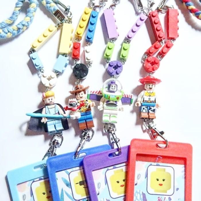 

Terlaris Lanyard Lego Toy Story - Buzz Woody Lotso - Nametag Id Card