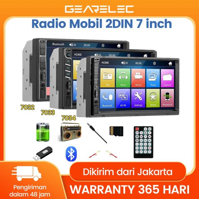 Terlaris Mobil Head Unit Player Double Din Mp5 Multimedia Player Layar 7 Inch
