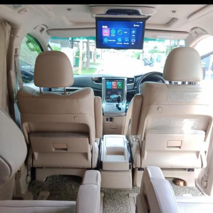 Terlaris Tv Tengah Plafon Monitor Alphard Vellfire Android Roof Tv 13,3 Inch