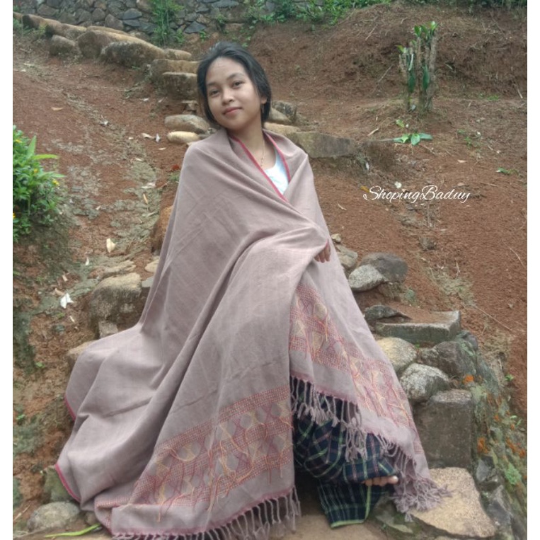 kain tenun Baduy warna alam ,dari pewarna alam
