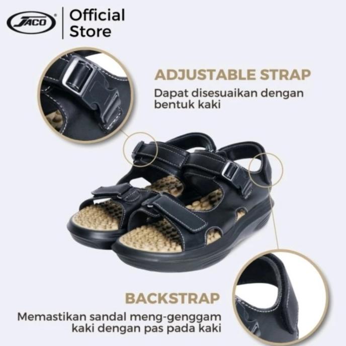 Trend Jaco Kozuii K-Walk Relaxer Sandal Kesehatan Dan Repleksi Original Sale
