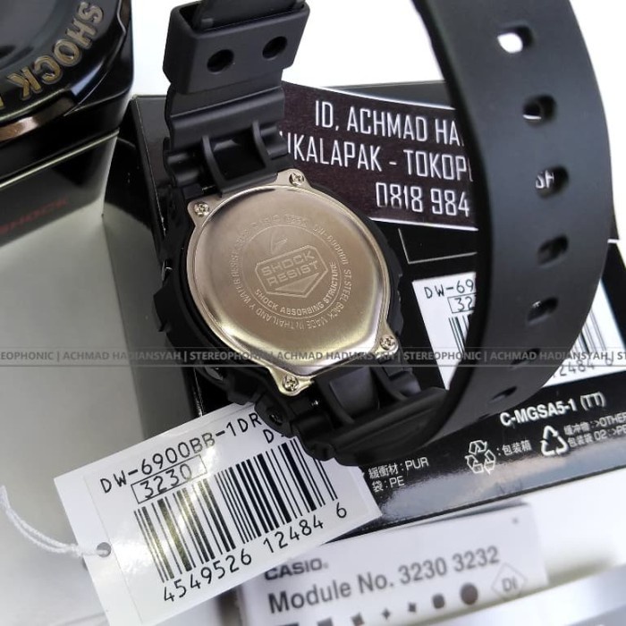 Promo Garansi Original Casio Dw6900Bb Casio Gshock Dw 6900 Gshock Dw6900 Bb Terlaris