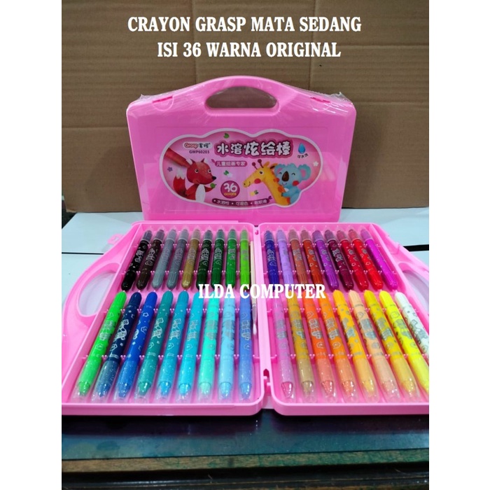 

Terlaris Crayon Grasp 36 W Stik Sedang Original