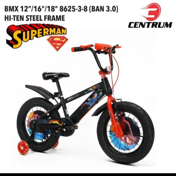Terlaris Sepeda Bmx 16 Inch Centrum Superman