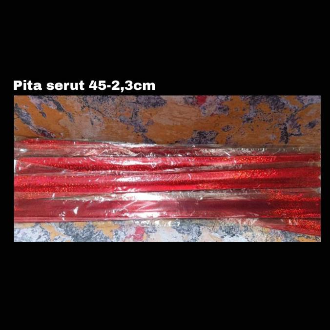 

.........] Pita serut merah blink 45-2,3cm @10pcs