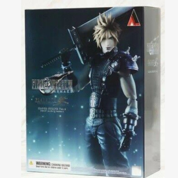 Terlaris Play Arts Kai Final Fantasy 7 Remake Cloud Strife