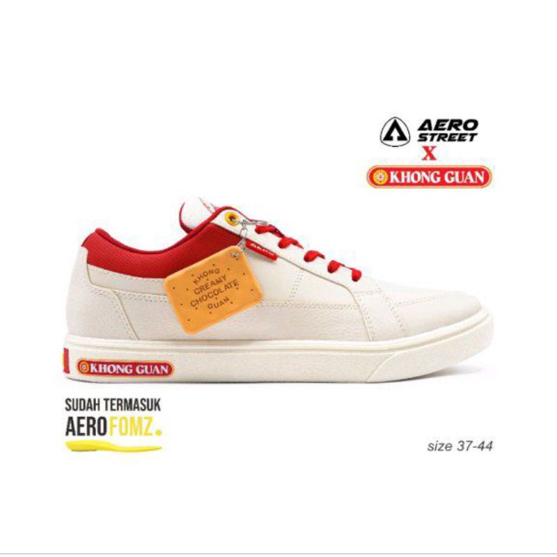 Sepatu Aerostreet x Khong Guan size 37 38 39 40 41 42 43 44 ORIGINAL