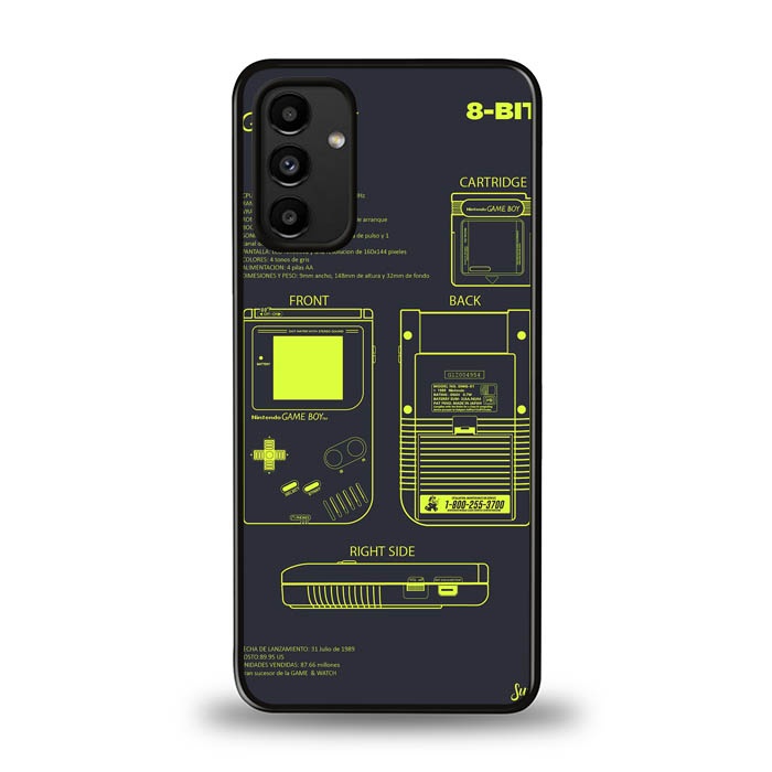 Casing Case Samsung Galaxy A14 A13 A12 5G GAME BOY DF208