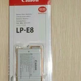 battery canon lp-e8 batre for 600d 700d 550d baterai canon