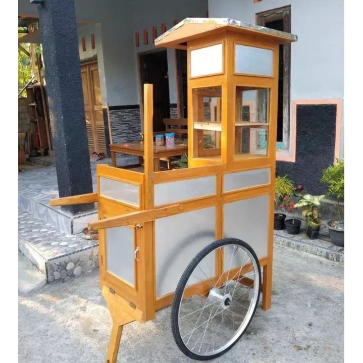 Gerobak Cilok Dorong Free Ongkir