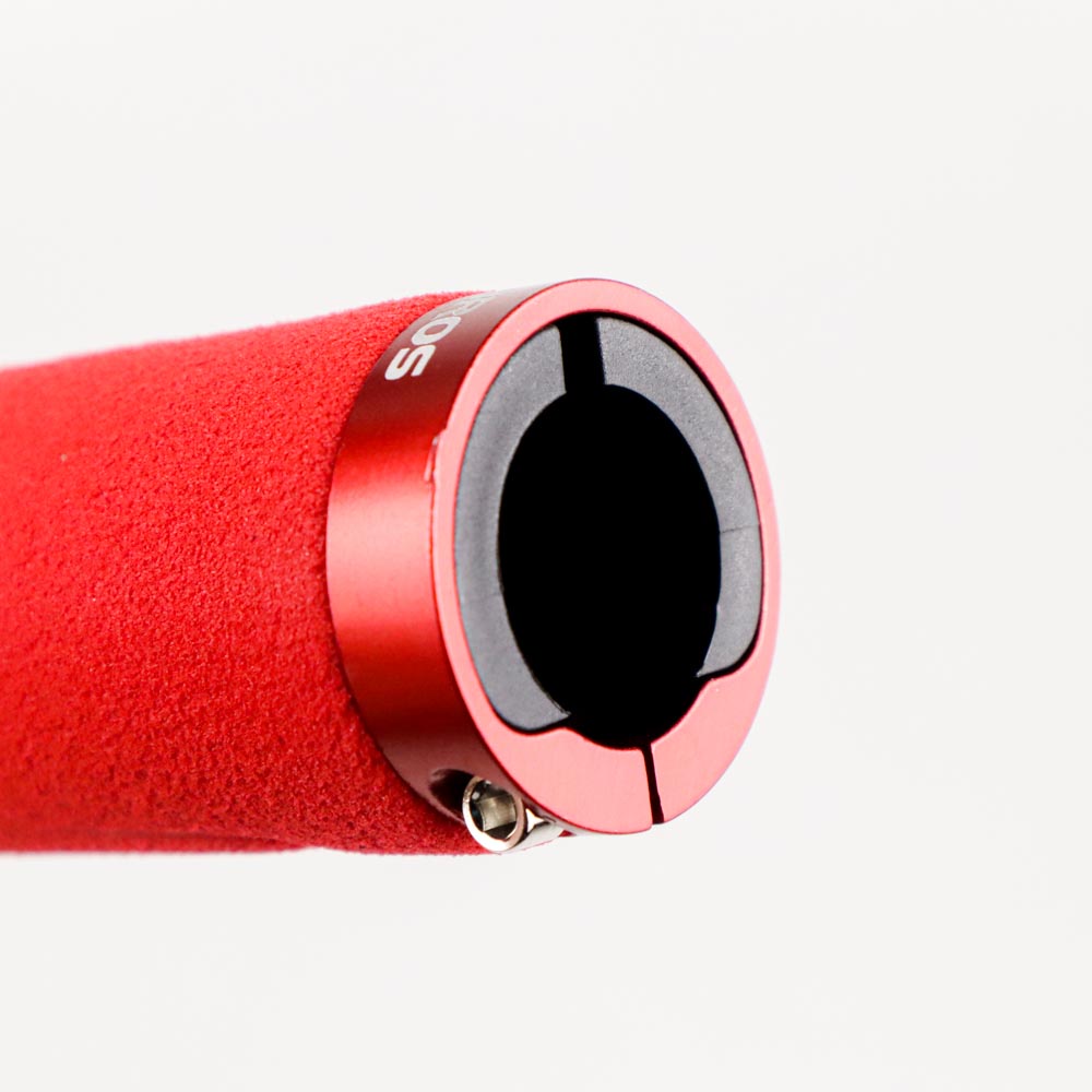 Grip Gagang Sepeda Handlebar Silicone Sponge - BT1001 - Red