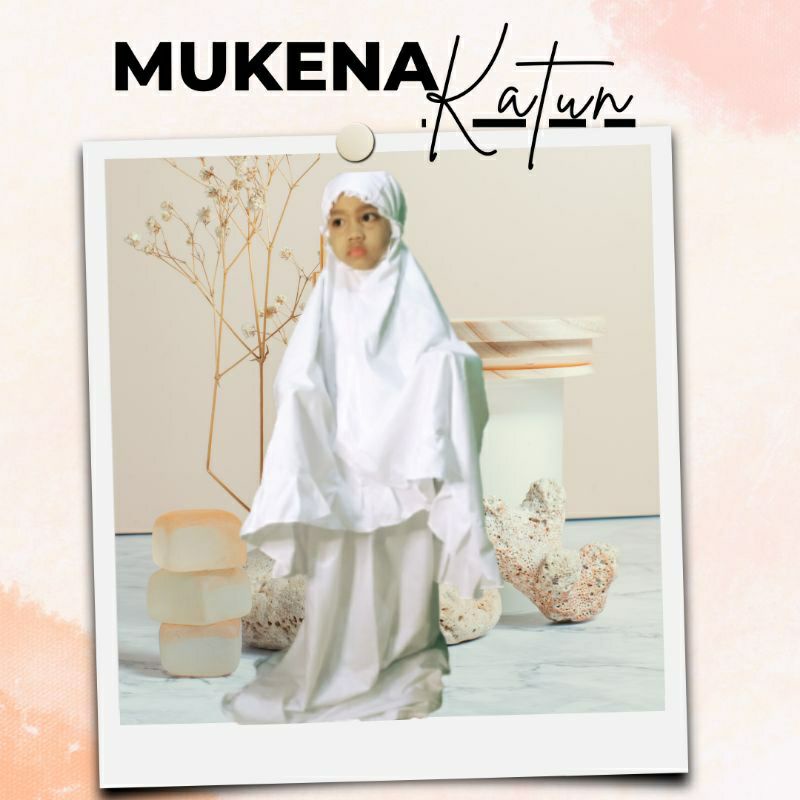 MUKENA ANAK KATUN PUTIH POLOS WARNA MUKENA ANAK & BALITA MANASIK USIA 2 3 4 5 6 7 8 TAHUN