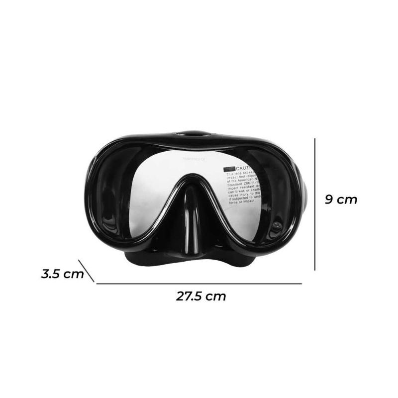 QYQ Kacamata Selam Scuba Diving Mask Snorkeling Goggles - 180