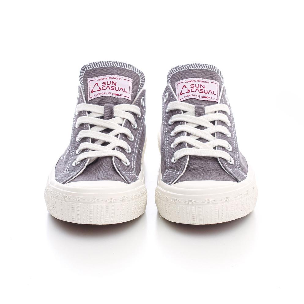 Grosir Sun Casual - Sepatu - Basic Low Canvas Grey