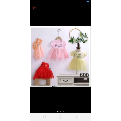 dres tutu bayi 0-2 tahun/dress tutu import/dress tutu