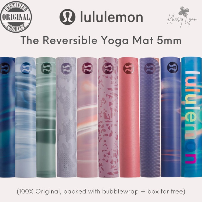 [READY STOCK] Lululemon The Reversible Yoga Mat 5mm [100% ORIGINAL]