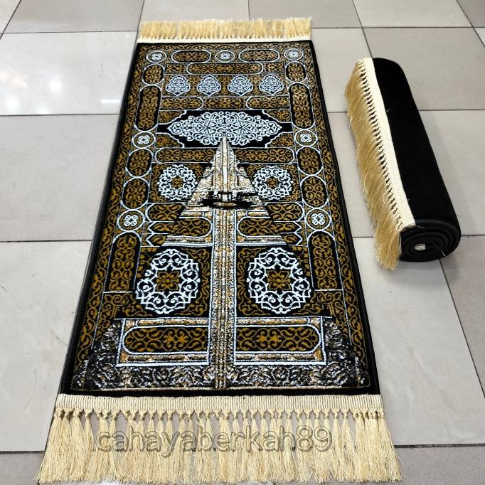 sajadah kiswah premium tebal dan lembut