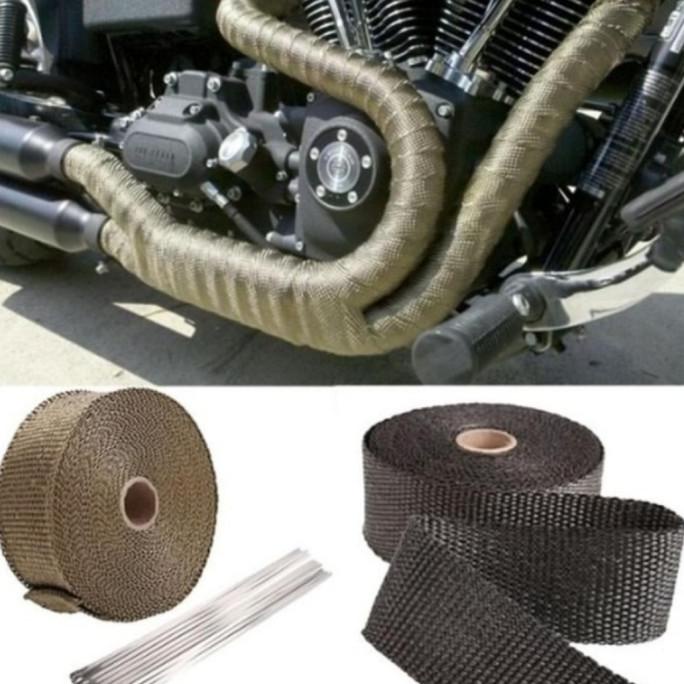 

DISKON Kain Lakban Peredam Panas Knalpot / Lakban anti Panas Knalpot