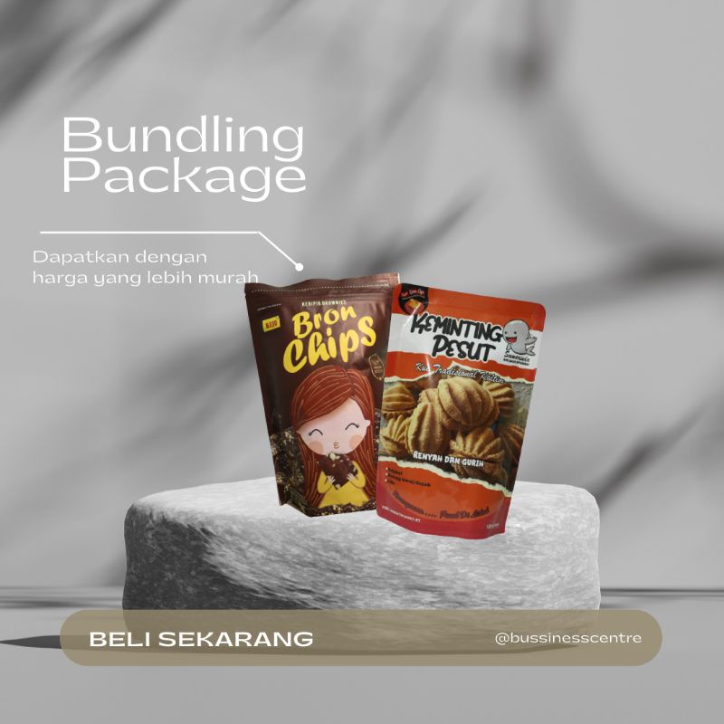 

BUNDLING PACKAGE!! OLEH-OLEH KHAS KALIMANTAN | Keminting Pesut + Bronchips