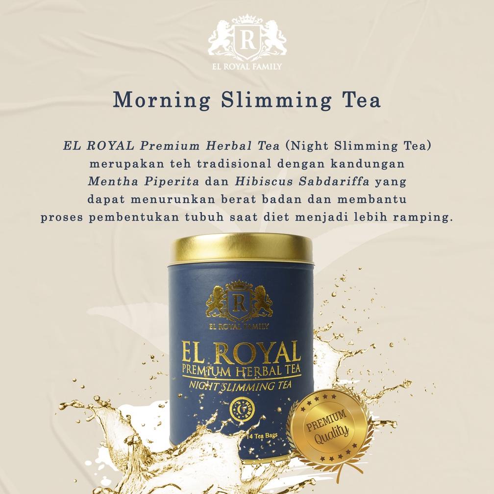 

Special - 1 Paket El Royal Tea Teh Pelangsing Perut Penurun Berat Badan Tubuh Teh Diet - Morning Slimming Tea ,,