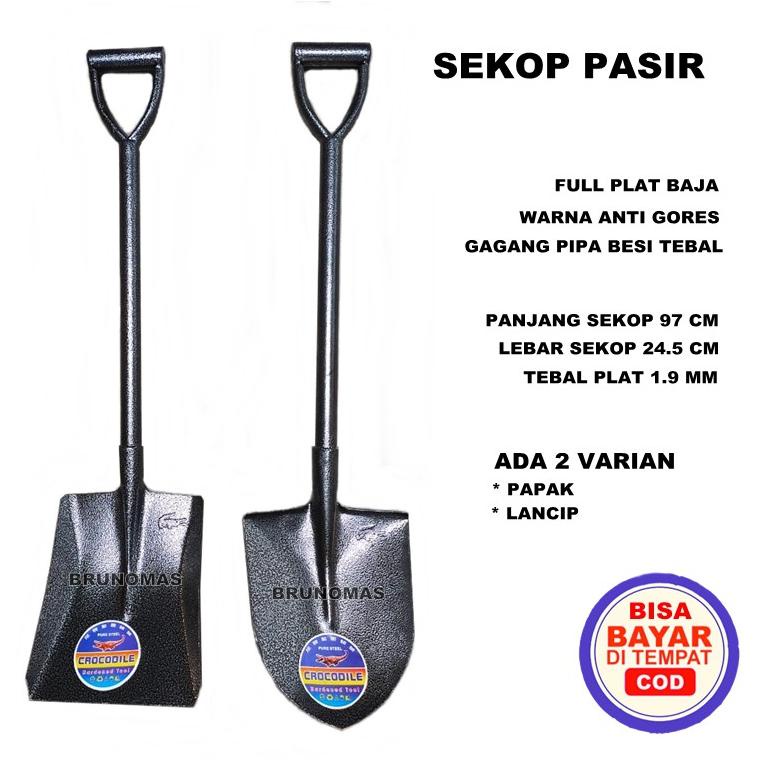 Hot - Sekop Pasir Croile - Skop full baja .,