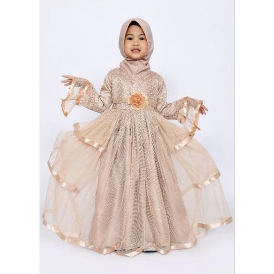 Model Baru BAJU PESTA ANAK PEREMPUAN MUSLIMAH / BAJU PESTA ANAK PEREMPUAN ~