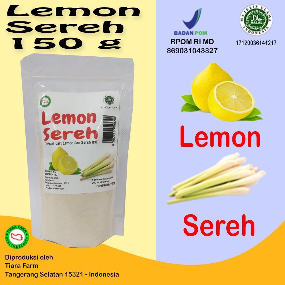 

Model Baru Tiara Farm - Lemon Sereh- 150 g ..