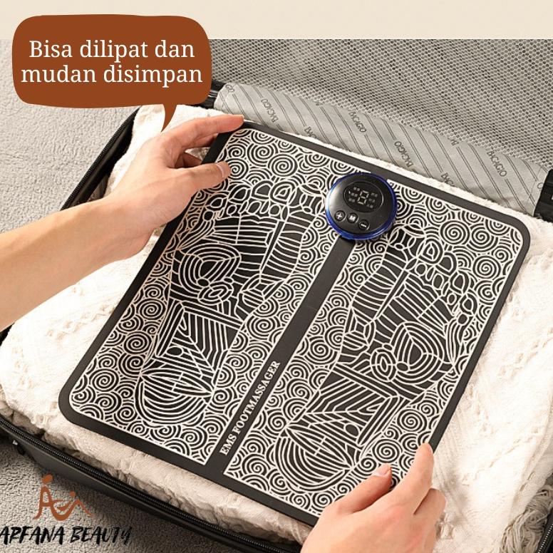 ( BAYAR DITEMPAT ) Pijat Kaki EMS Foot Massager Terapi Elektrik Tikar Pijat Telapak Kaki Ems Japan J