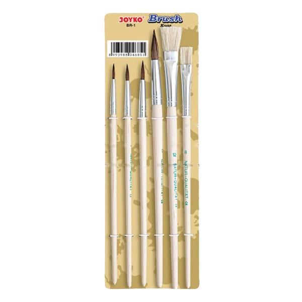 

JOYKO BRUSH BR 1 SET 6 PCS - KUAS