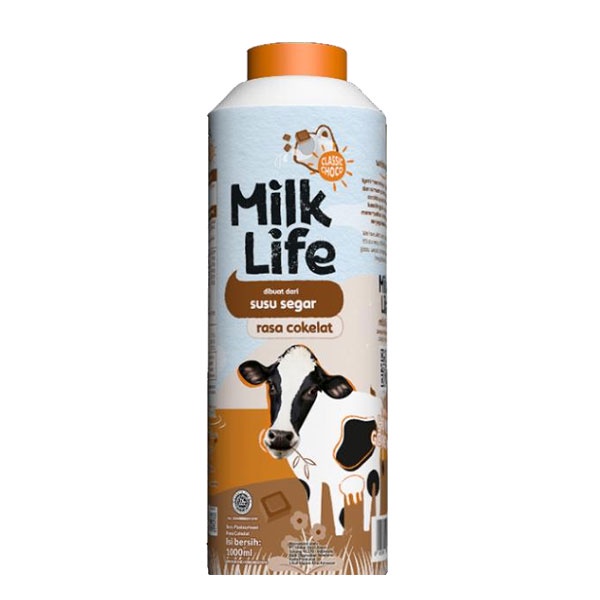 

MILKLIFE FRESH MILK CHOCOLATE 1 LITER - SUSU