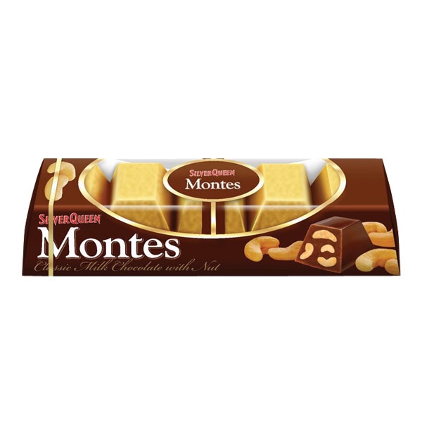 SILVER QUEEN MONTES CHOCOLATE 50 GR - COKELAT