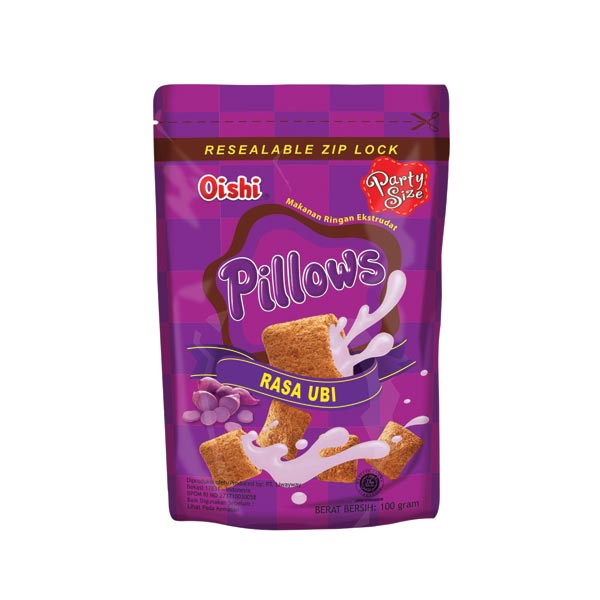 

OISHI PILLOWS UBI 100 GR