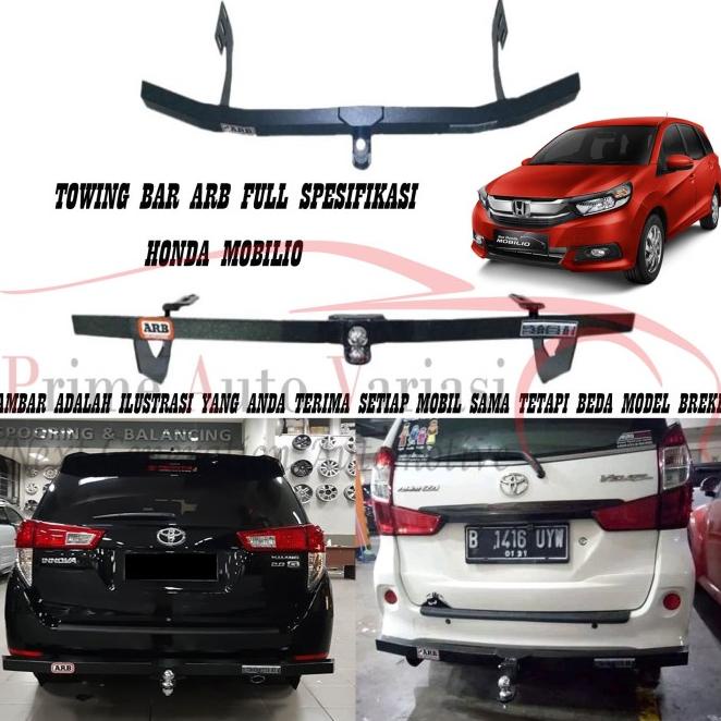 Towing Bar Arb Besi Bumper Belakang Towing Bar - Honda Mobilio