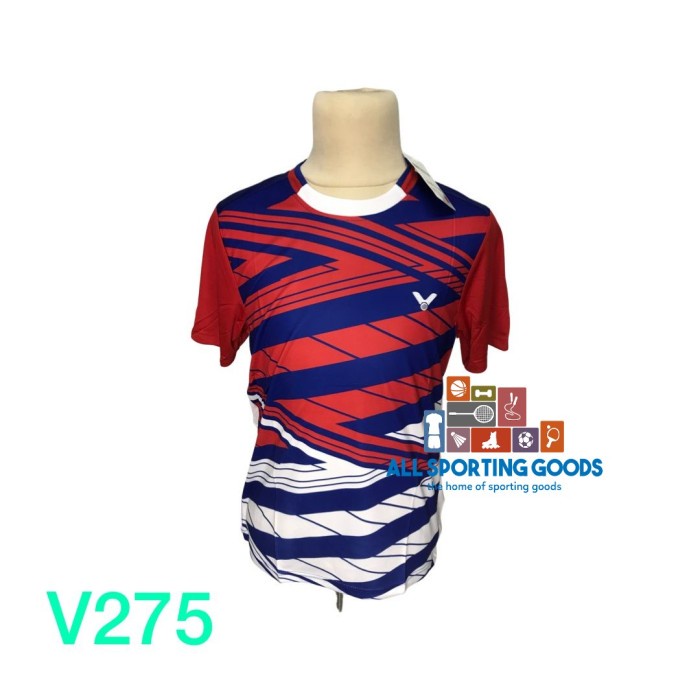 Baju Jersey Badminton Bulutangkis Victor 275 Grade Ori Import