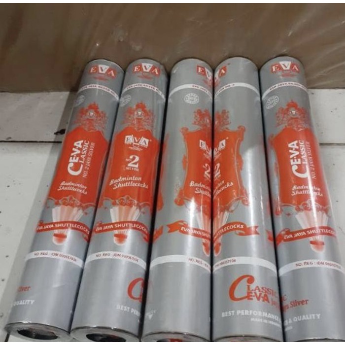 Shuttlecock Kok Eva Jaya Silver Orange Original