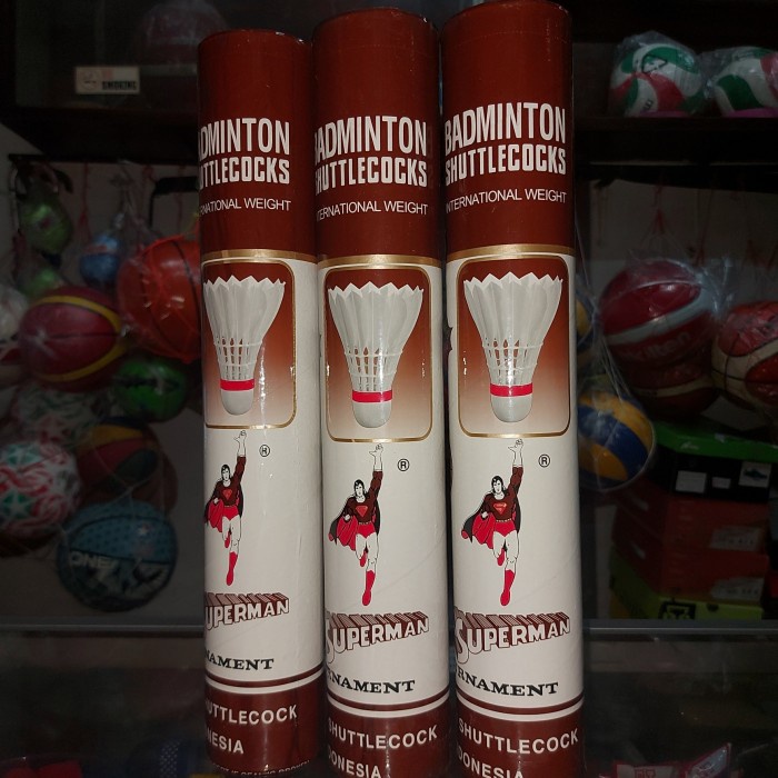 Shuttlecock Superman Coklat