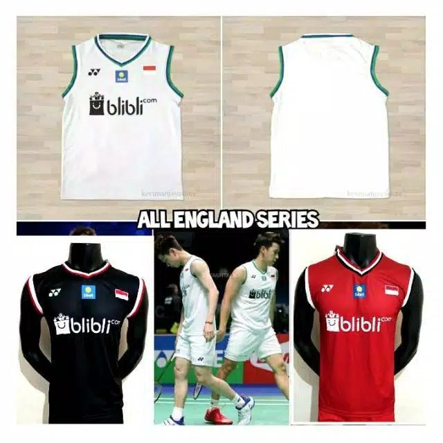 Baju Badminton Singlet Kevin Markus Yonex Y155 Ae 2020