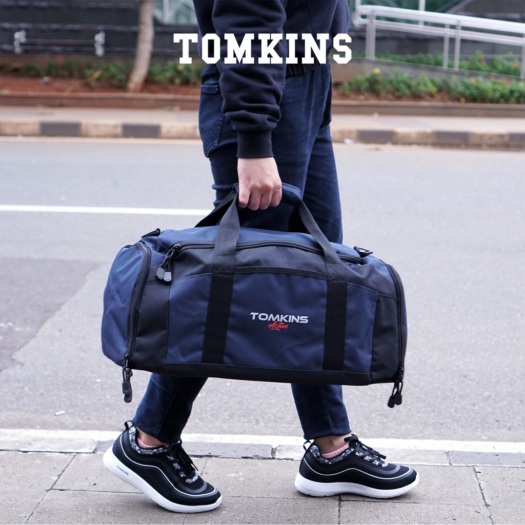 TOMKINS Active 970 Travel Bag / Gym Bag  - NavyRAMAYANA JAKTIM