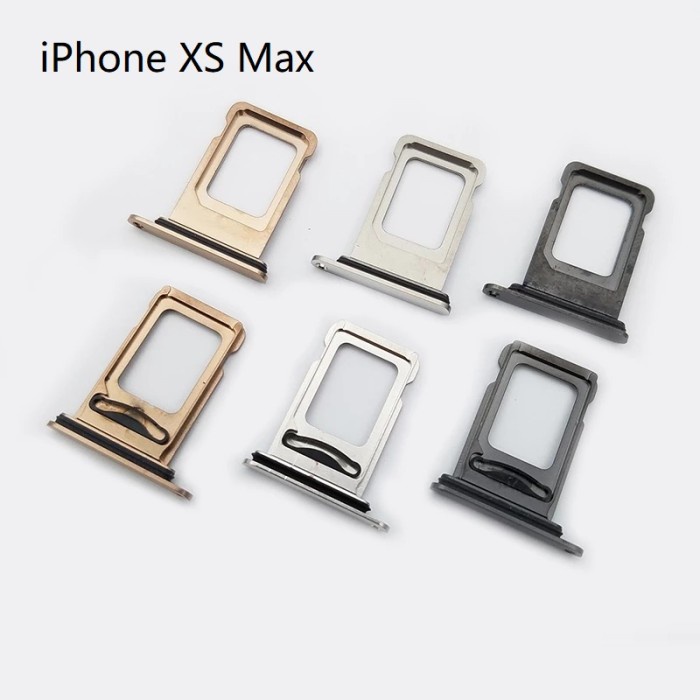 Slot Tempat Dudukan Simcard Simtray Sim Tray Card Lock iPhone XS Max