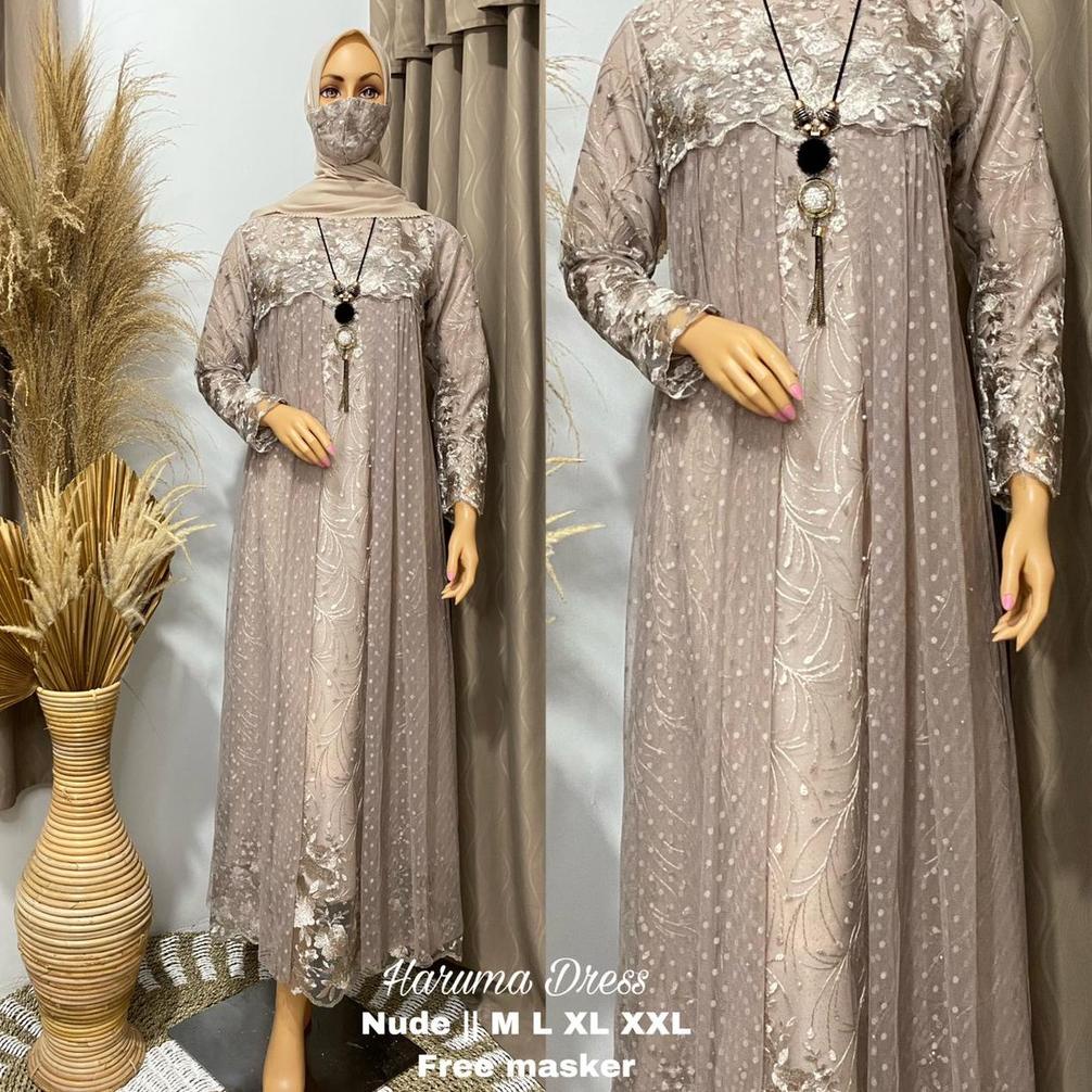 GAMIS TILE DOT | GAMIS | GAMIS PESTA | GAMIS TILE | GAMIS TUTU | GAMIS BRUKAT | DRESS KONDANGAN