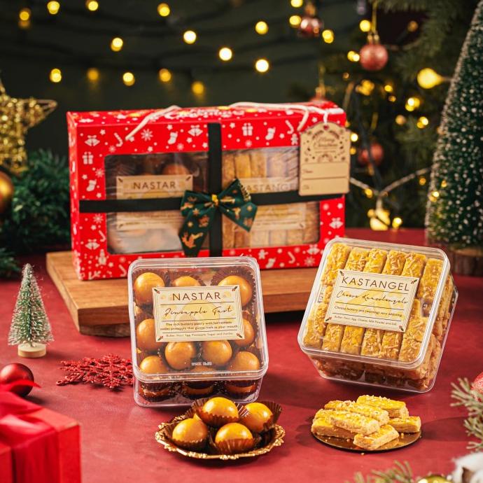 

HAMPERS NATAL PARCEL KUE KERING / PAKET NATAL / PARCEL NATAL ISI 2