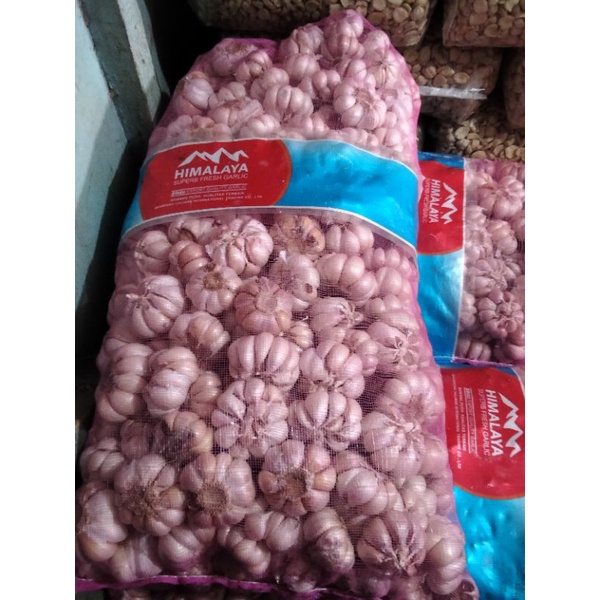 

Bawang Putih Himalaya 1 Kg per pack ( bukan karungan sesuai photo)