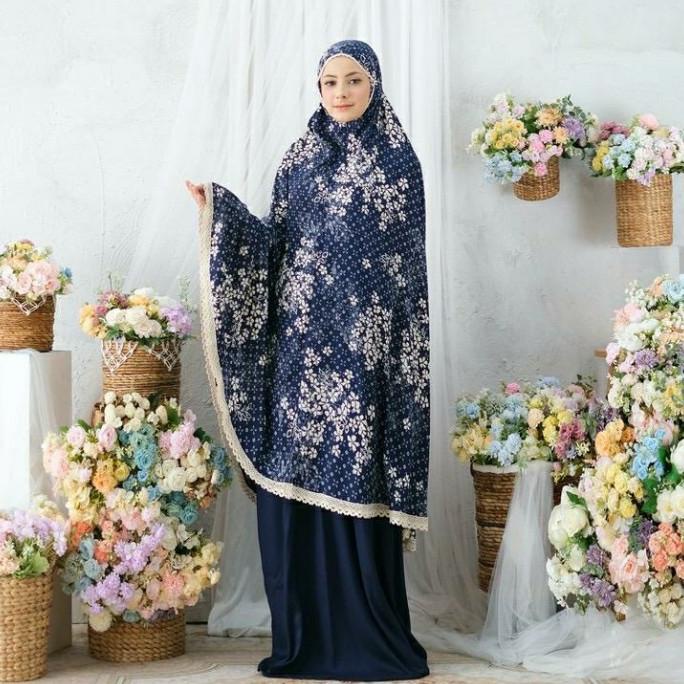 MUKENA RAYON PREMIUM MOTIF ARUNA 2IN1