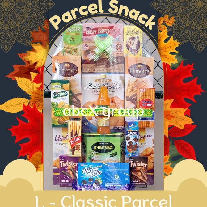 

Parcel Snack Parsel Lebaran Hampers IDUL FITRI, Natal, Tahun Baru - L