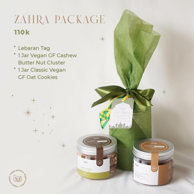 

Vegan healthy Lebaran Hampers - Zahra set Naked buns