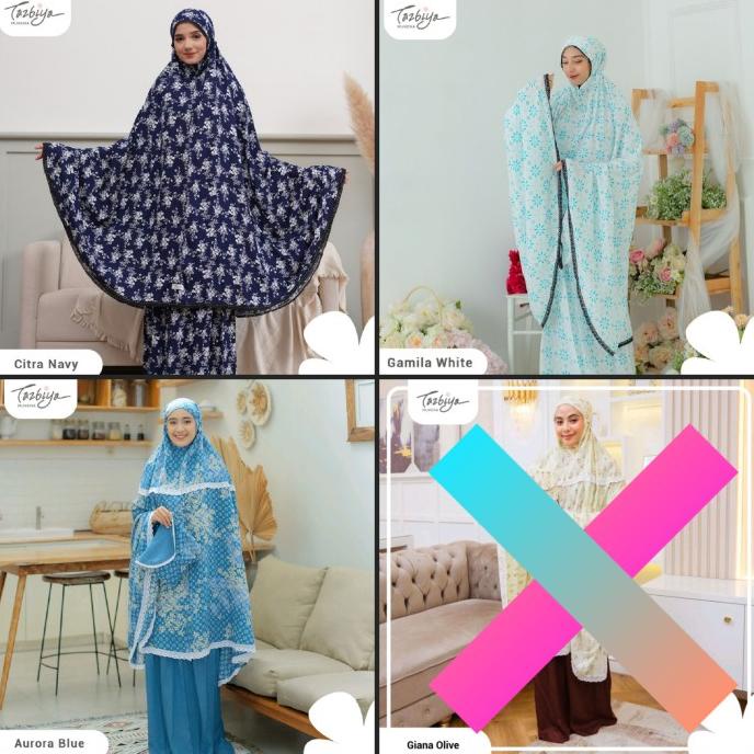 MUKENA TAZBIYA MOTIF/POLOS RENDA