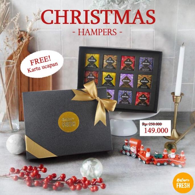 

Nature Fresh Hampers Natal Unik dan Premium Kotak Packaging Mewah