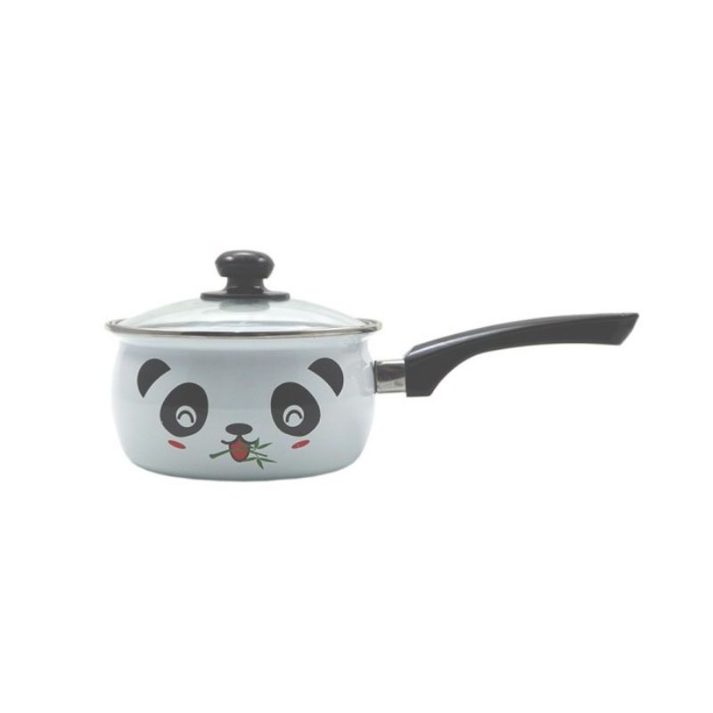 MASPION HELLO PANDA SAUCEPAN 18CM PANCI + TUTUP