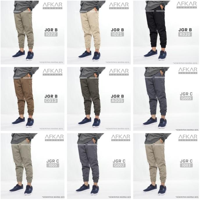 Celana Sirwal Jogger Modis Afkar Clothes JGR