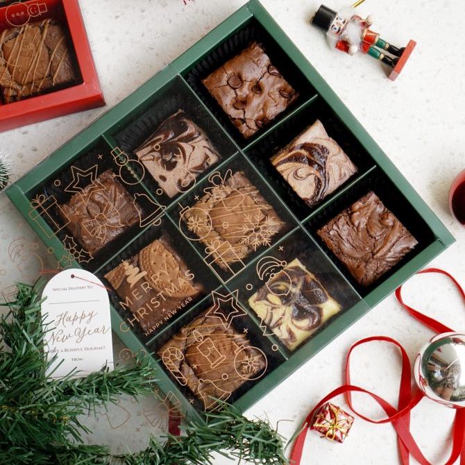 

Hampers Natal Christmas Chocolate Fudge Brownies